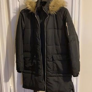 Men’s size large parka coat brought from ASOS